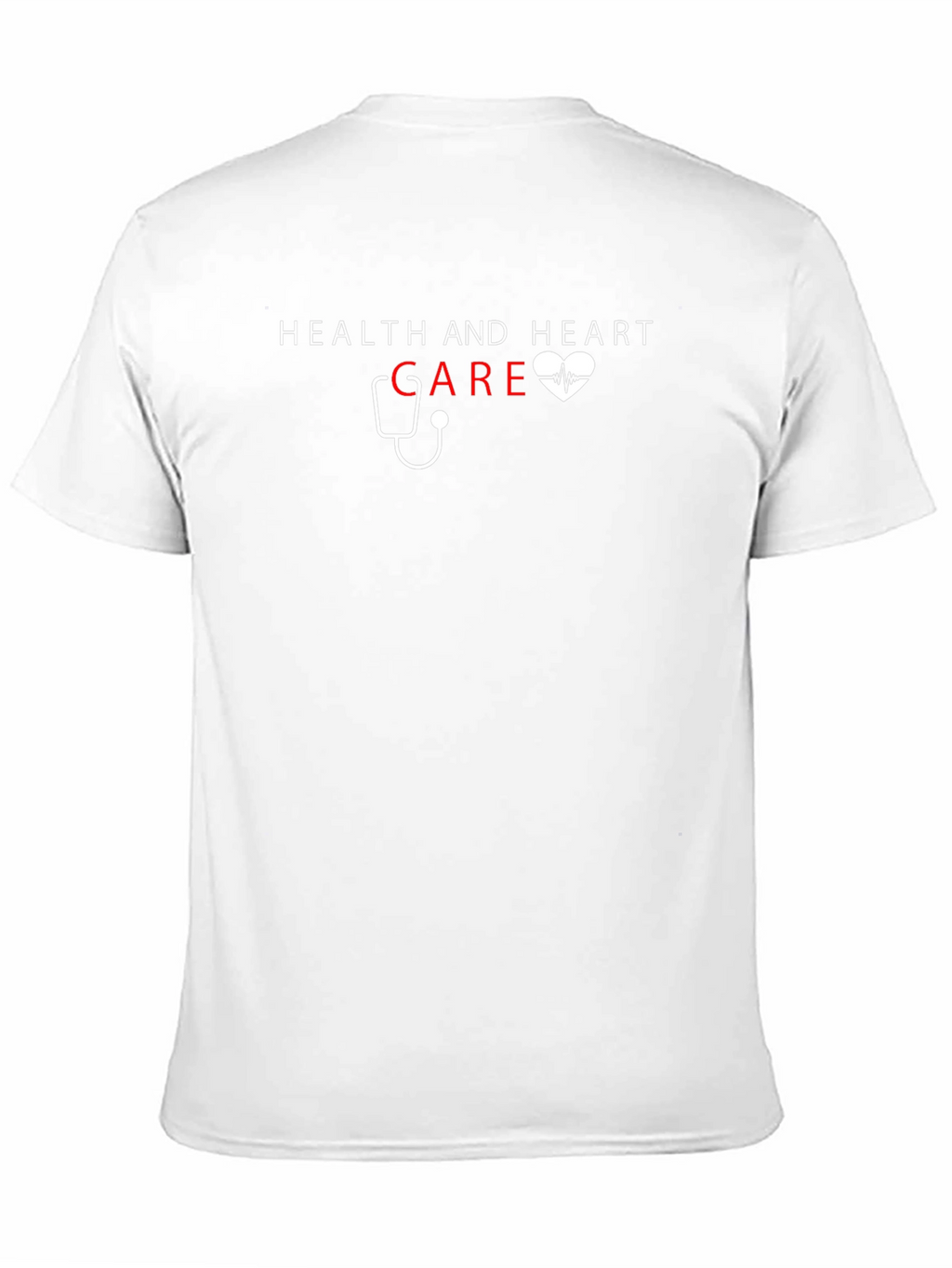 Health & Heart Care T-Shirt - Stylish Medical Tee