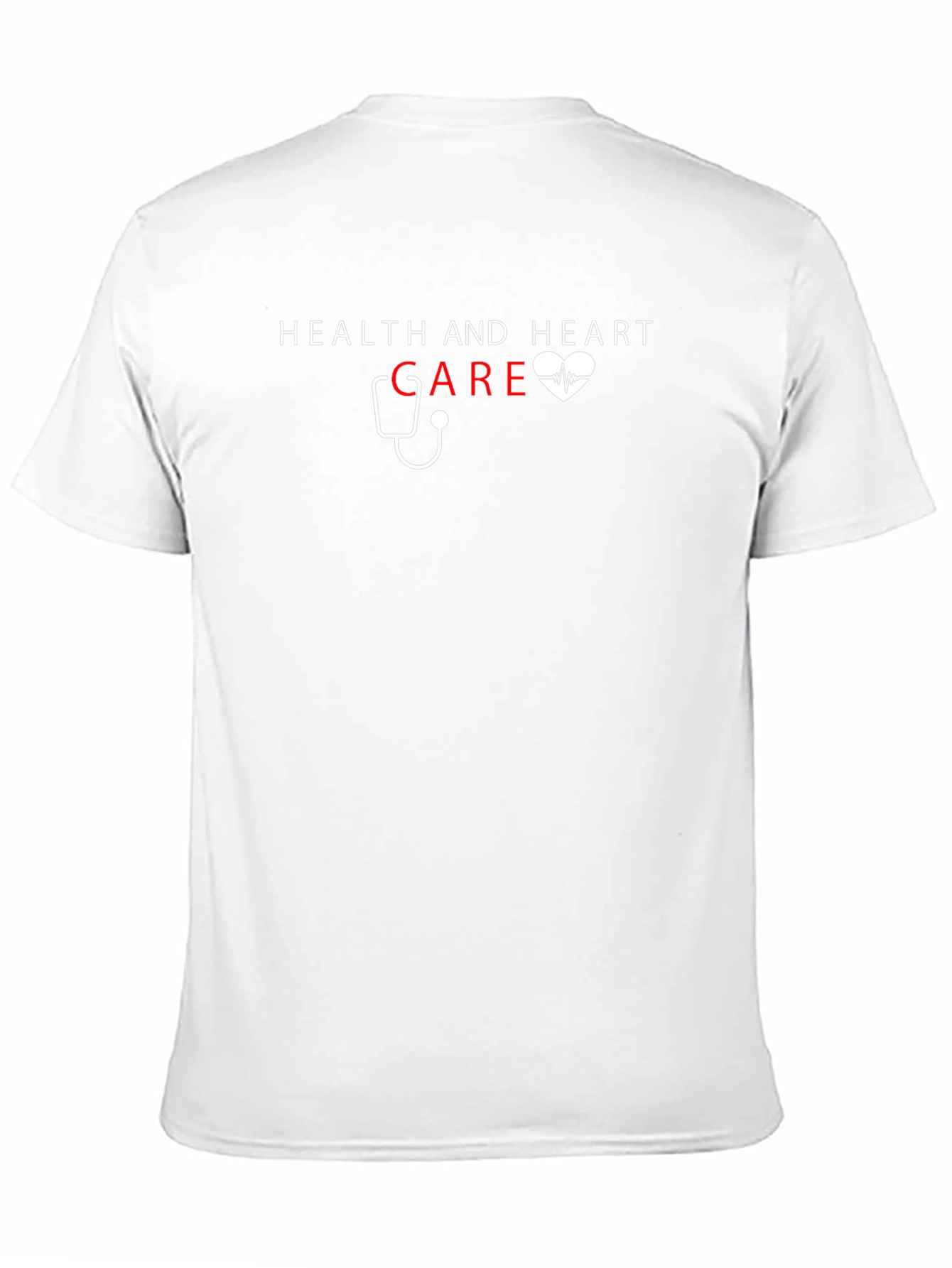 Health & Heart Care T-Shirt - Stylish Medical Tee