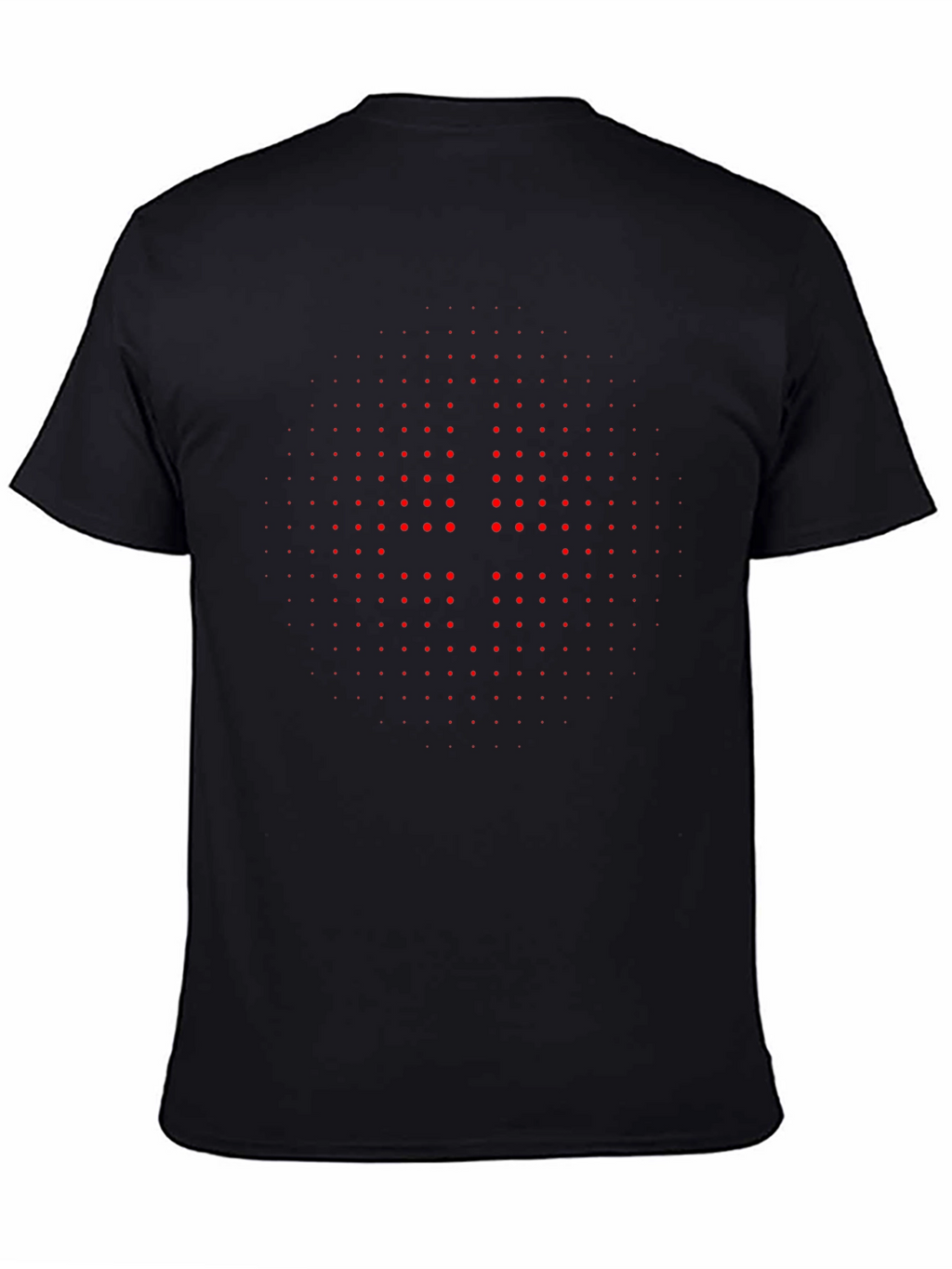 Geometric Dot Pattern Tee - Modern Style
