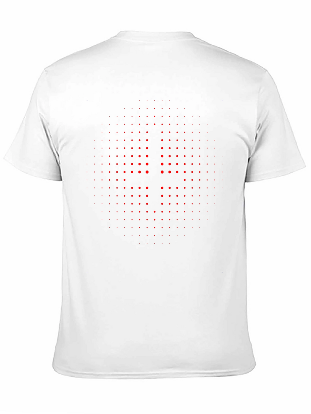 Geometric Dot Pattern Tee - Modern Style