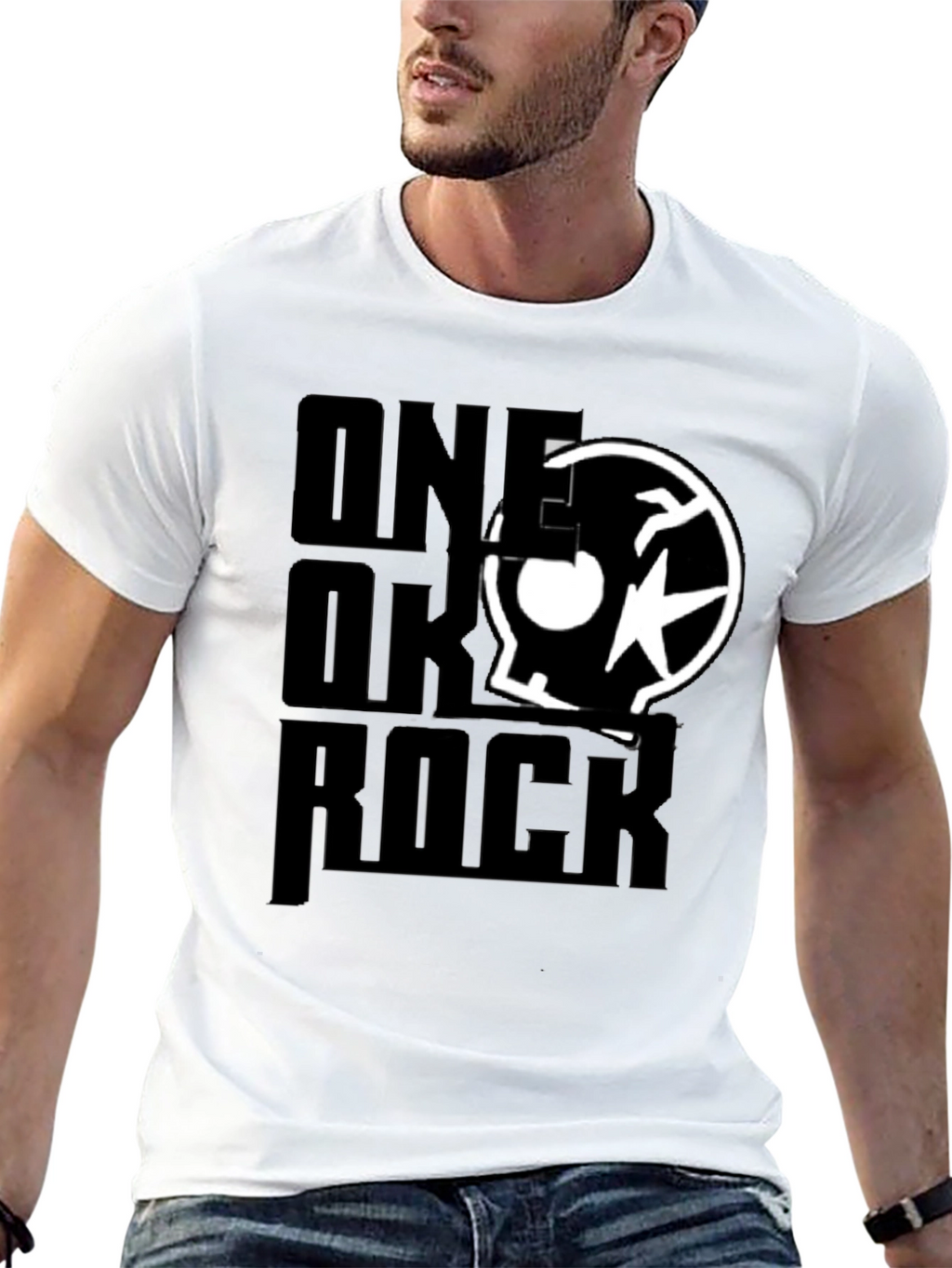 One OK Rock Band Black T-Shirt Graphic Tee