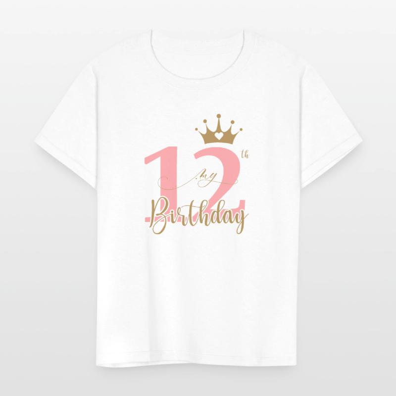 12th Birthday for Girl