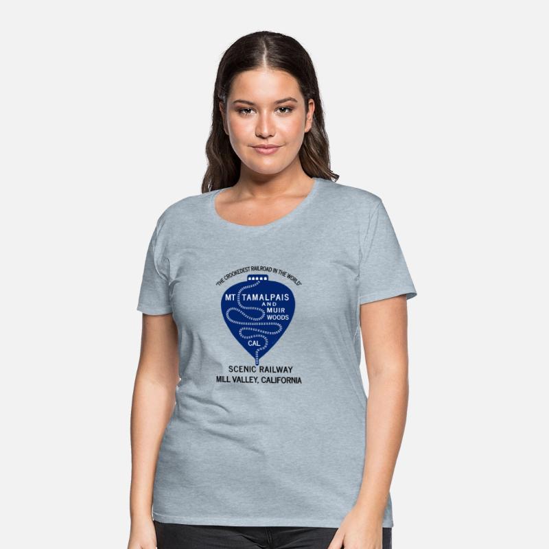 1911 Crookedest Railroad Mt Tamalpais Black Text