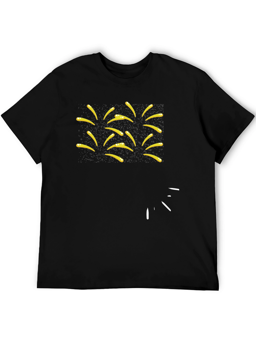 Fun Sparkle Black Tee