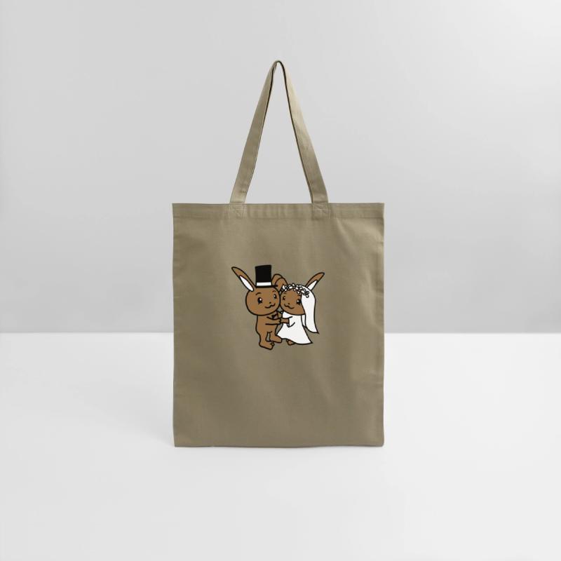 2 Rabbits Wedding Marriage Groom Bride Two Engaged