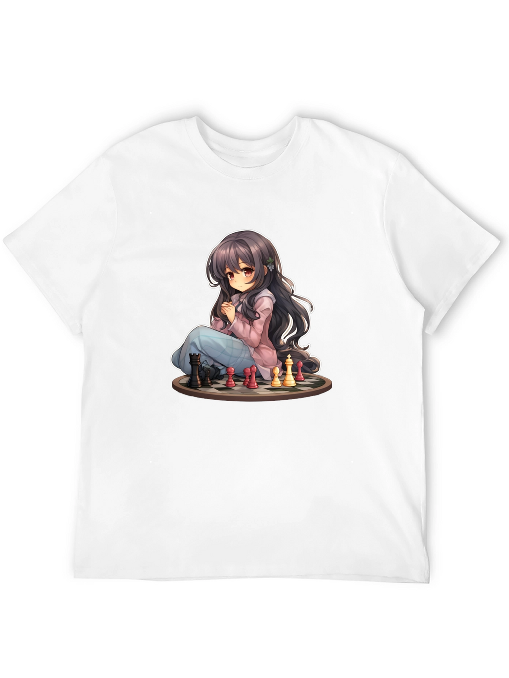 Anime Chess T-Shirt - Unique Graphic Tee