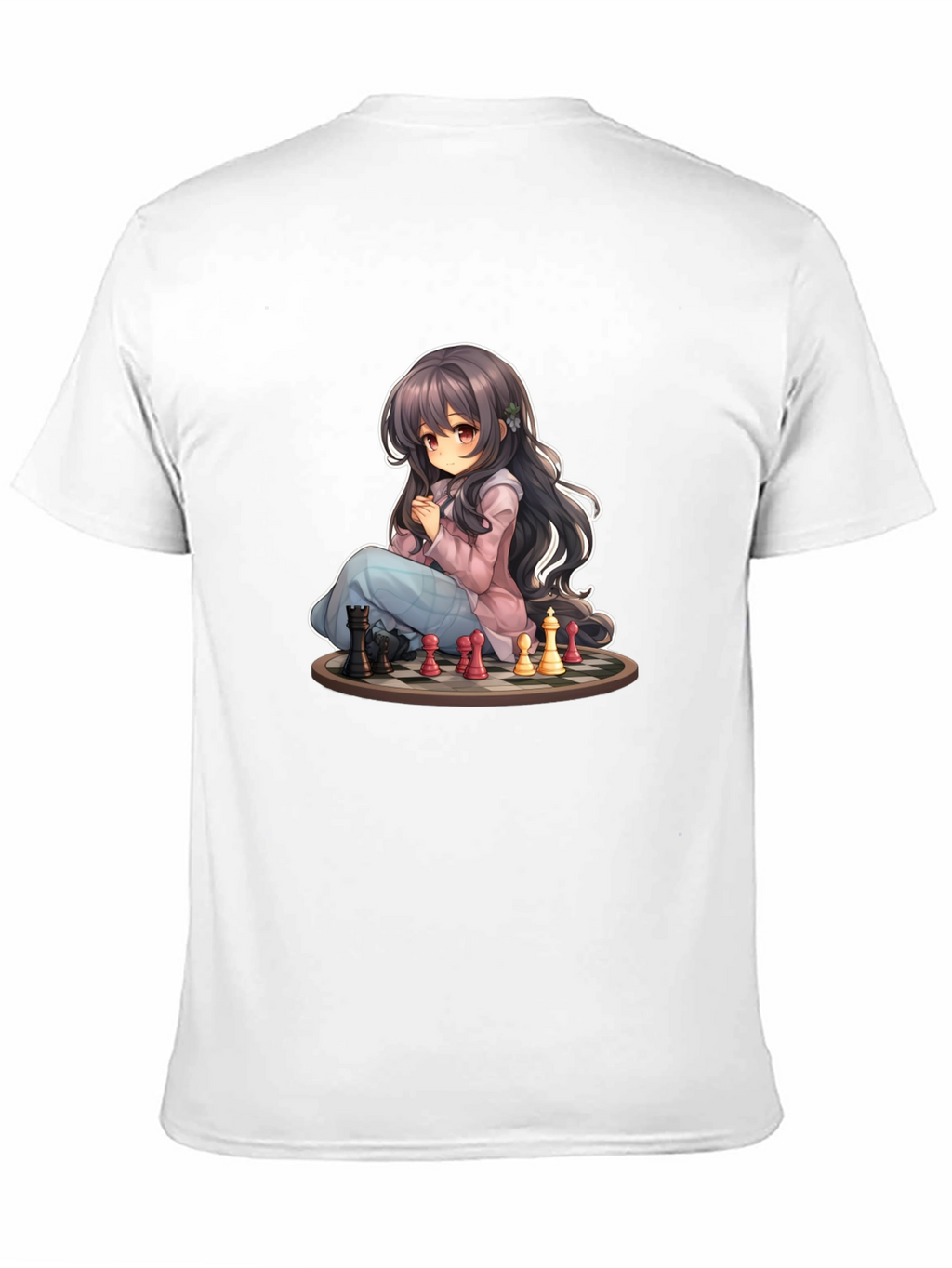 Anime Chess T-Shirt - Unique Graphic Tee