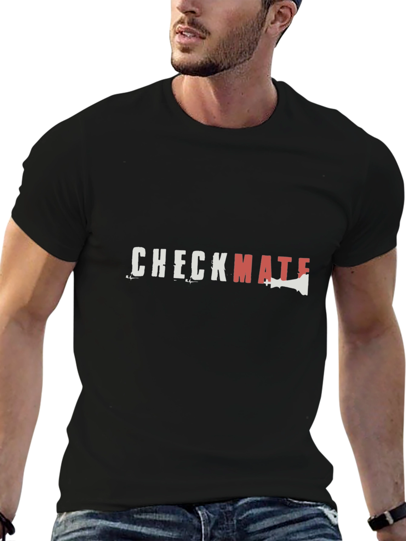 Checkmate Graphic Tee - Chess Lover Shirt