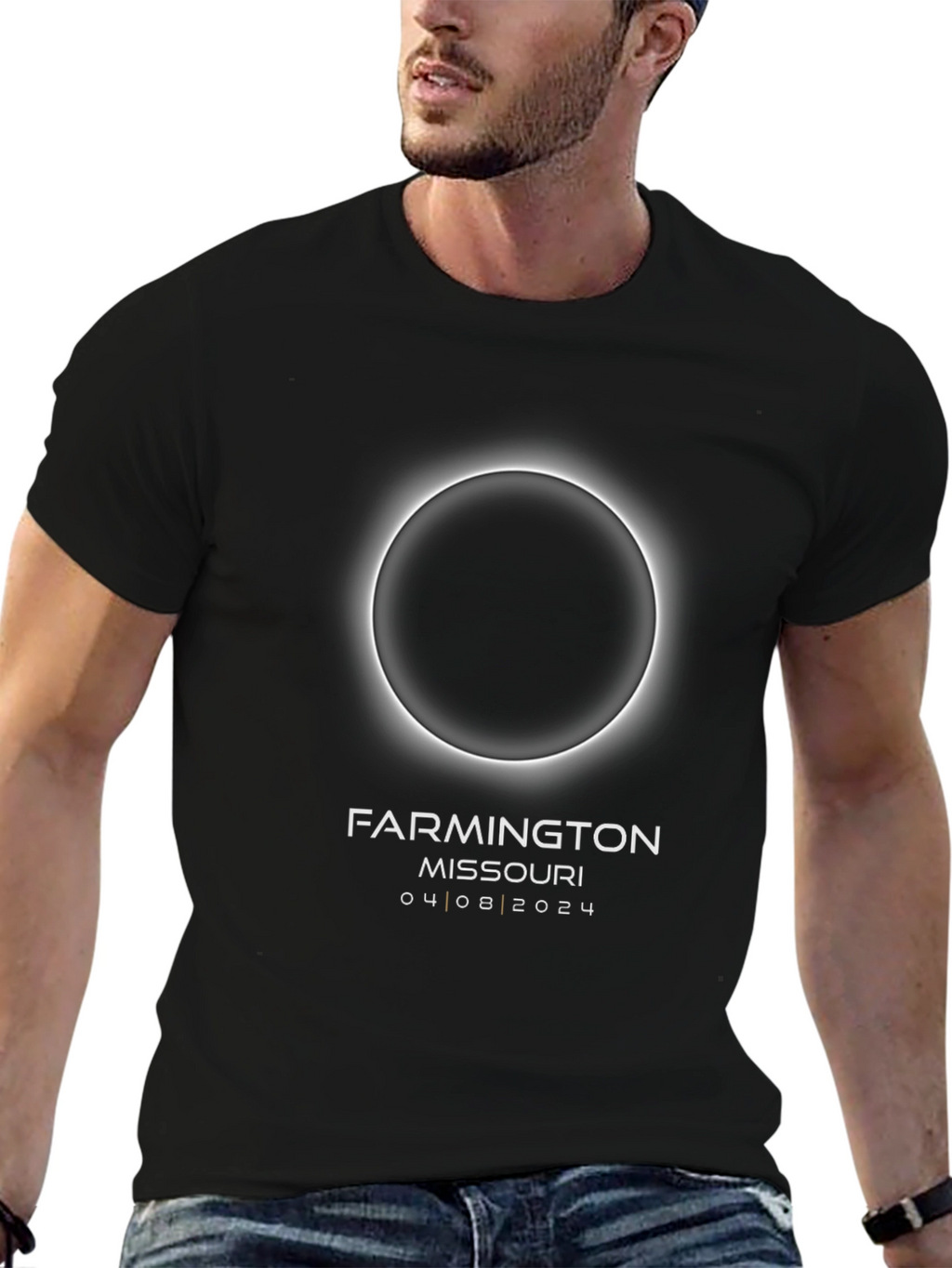 Farmington Missouri Eclipse 04/08/2024 T-Shirt