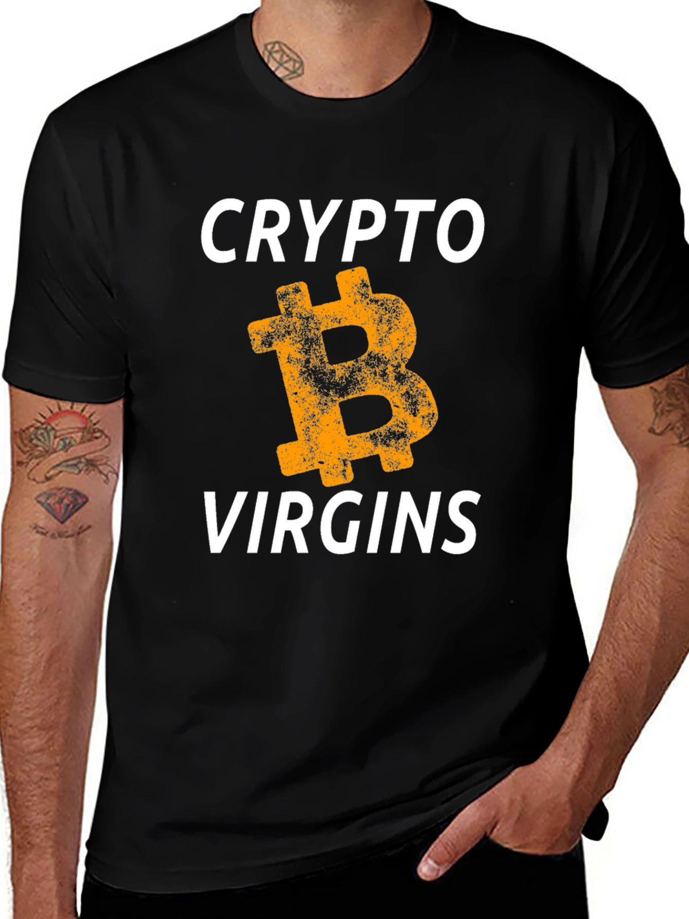 Crypto Virgins Bitcoin T-Shirt