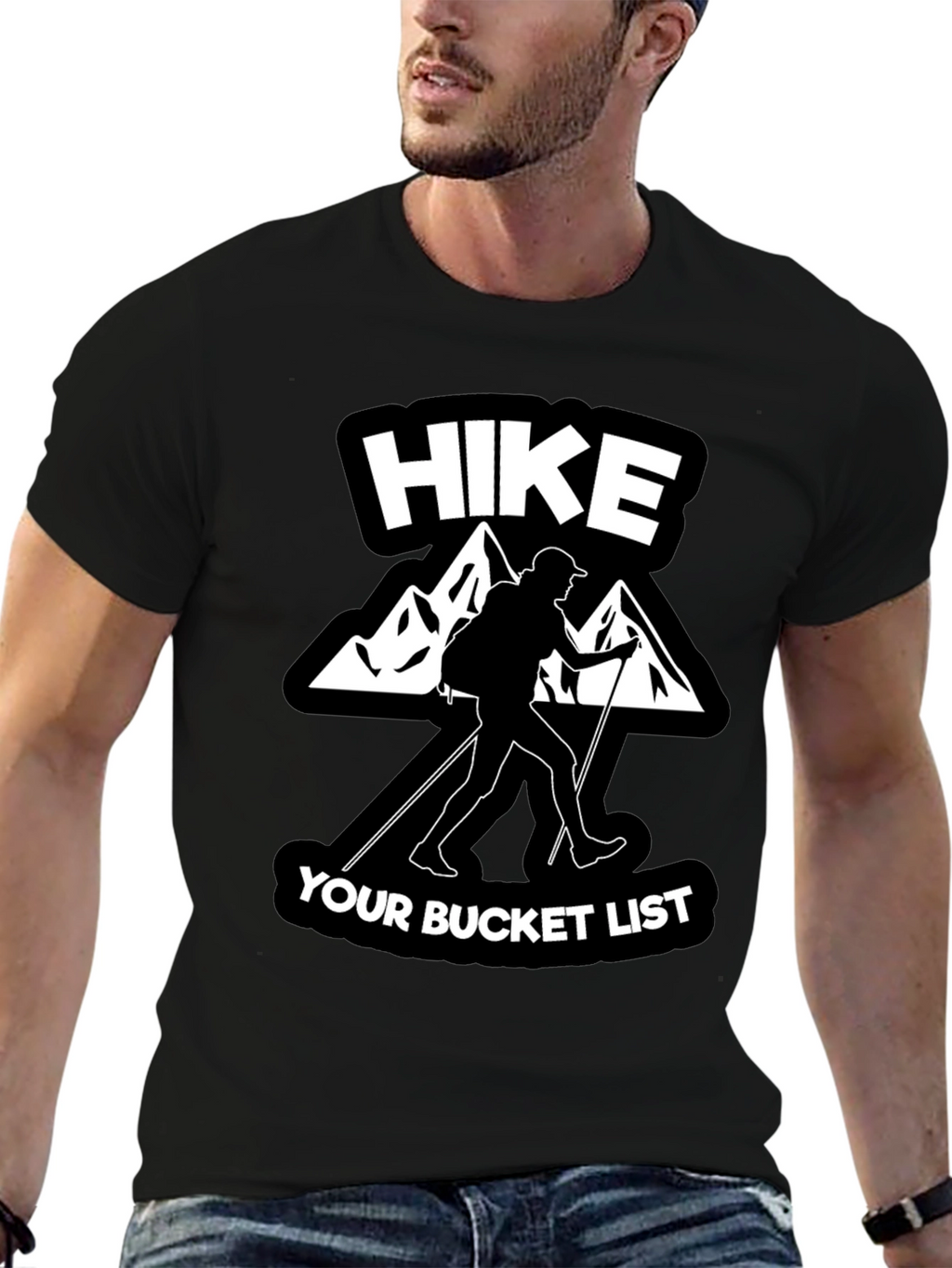 Hike Your Bucket List Graphic T-Shirt