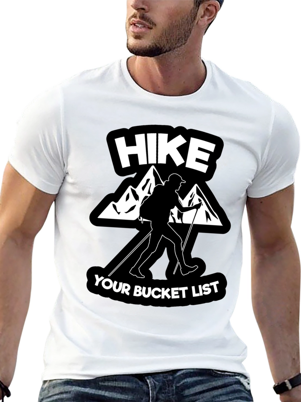 Hike Your Bucket List Graphic T-Shirt