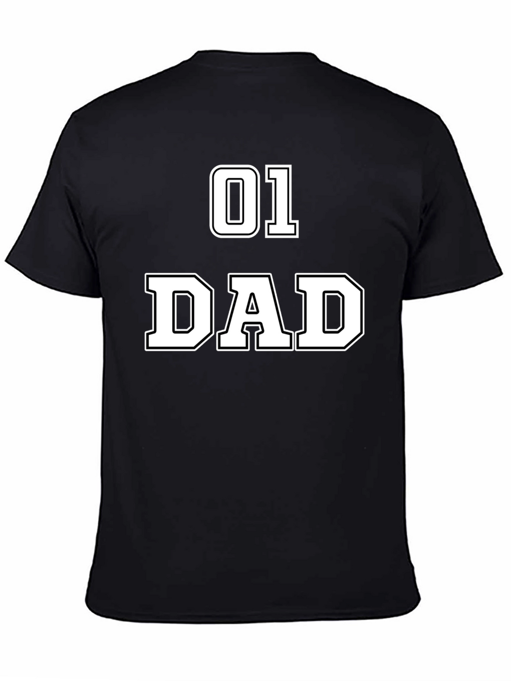 01 Dad T-Shirt - Stylish Fathers Day Gift