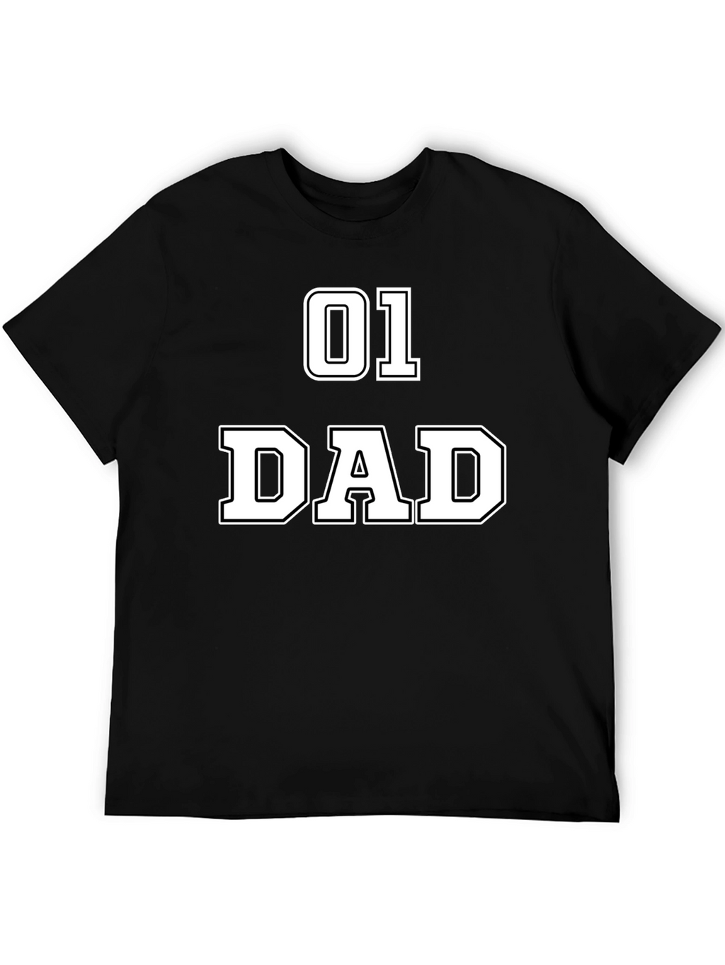 01 Dad T-Shirt - Stylish Fathers Day Gift