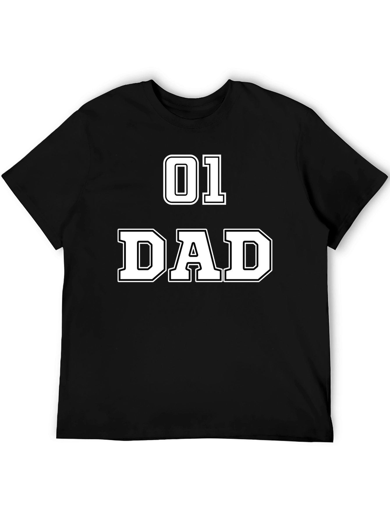 01 Dad T-Shirt - Stylish Fathers Day Gift
