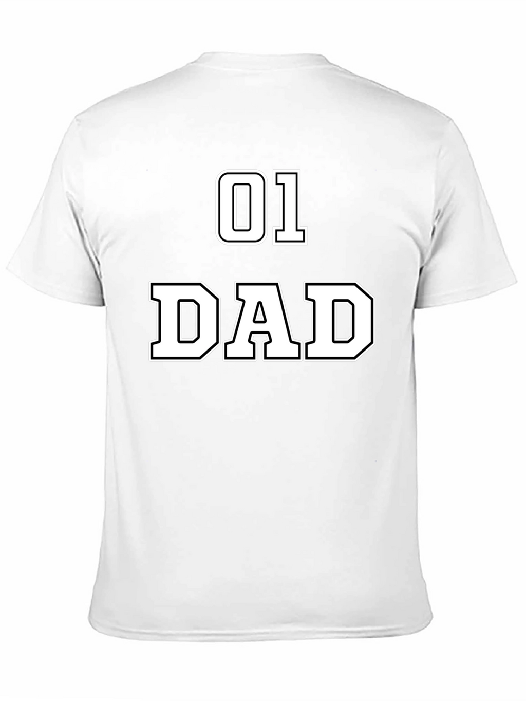 01 Dad T-Shirt - Stylish Fathers Day Gift