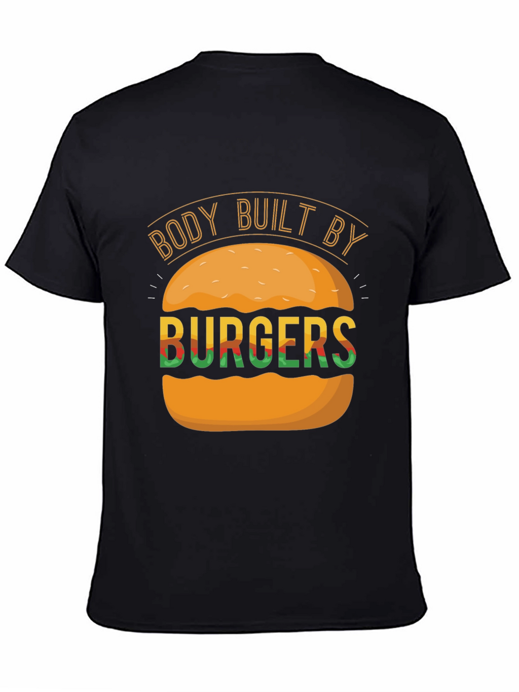Body Built By Burgers Graphic Tee