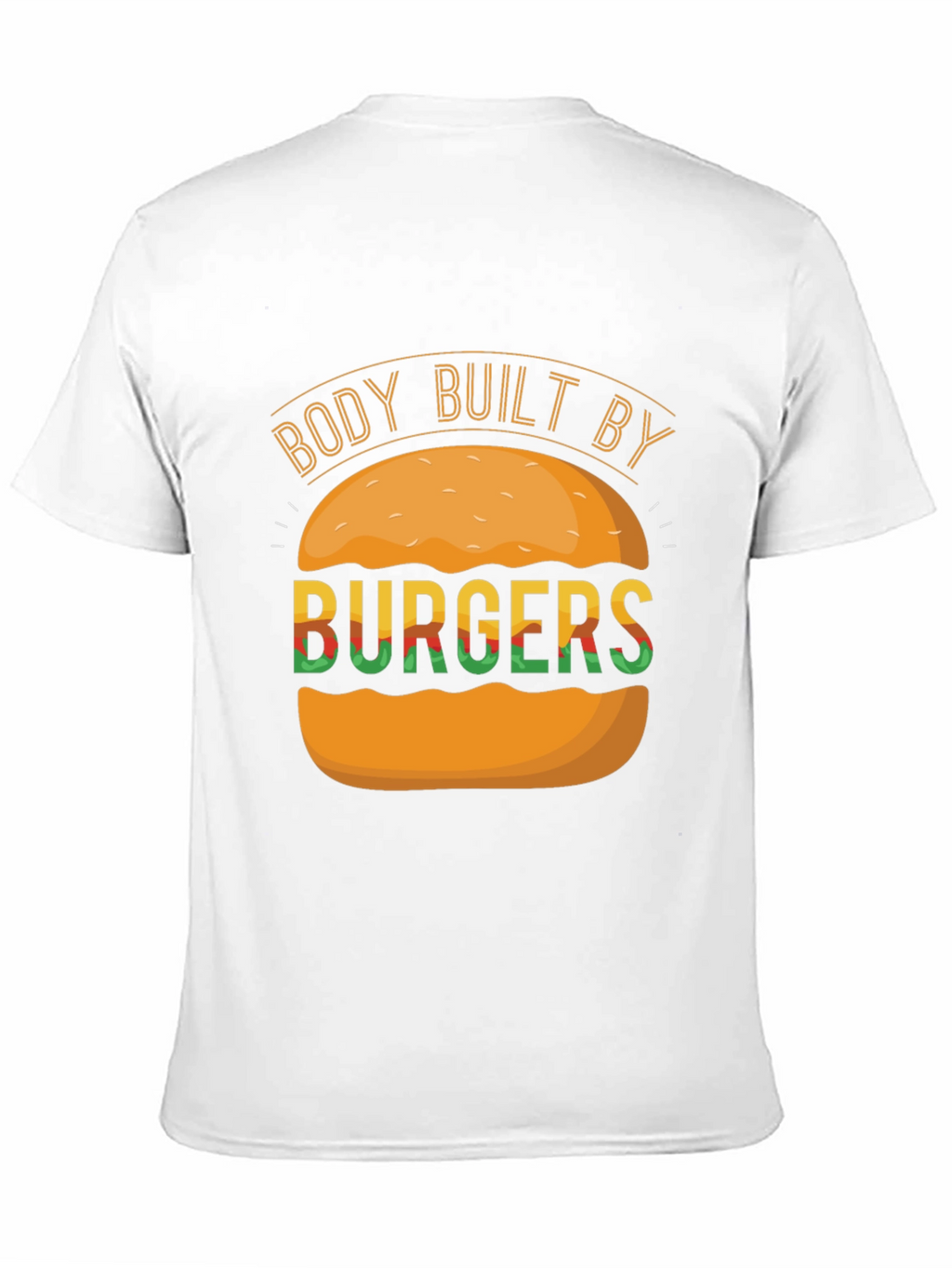 Body Built By Burgers Graphic Tee