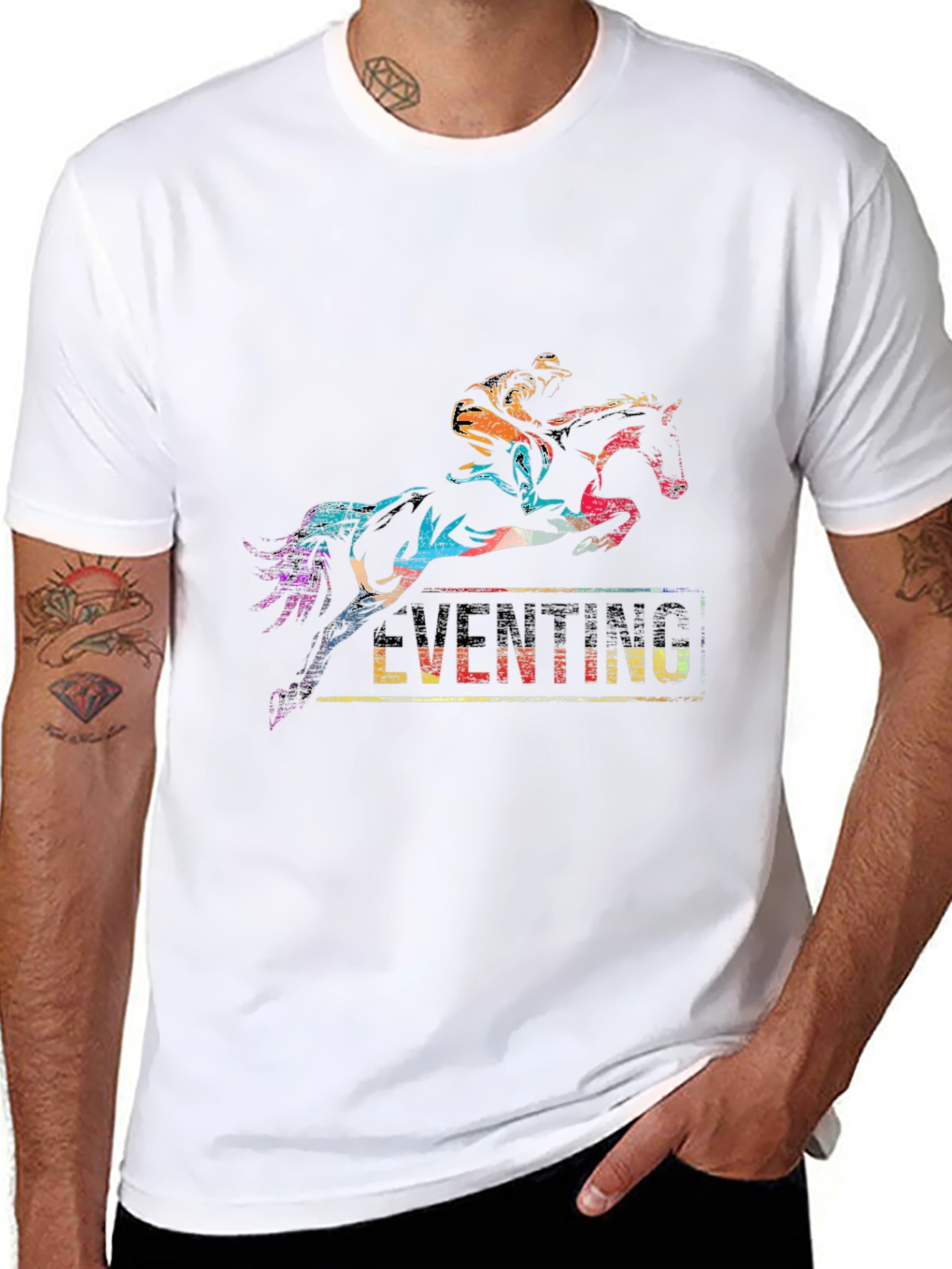 Eventing Horse Rider Graphic Tee
