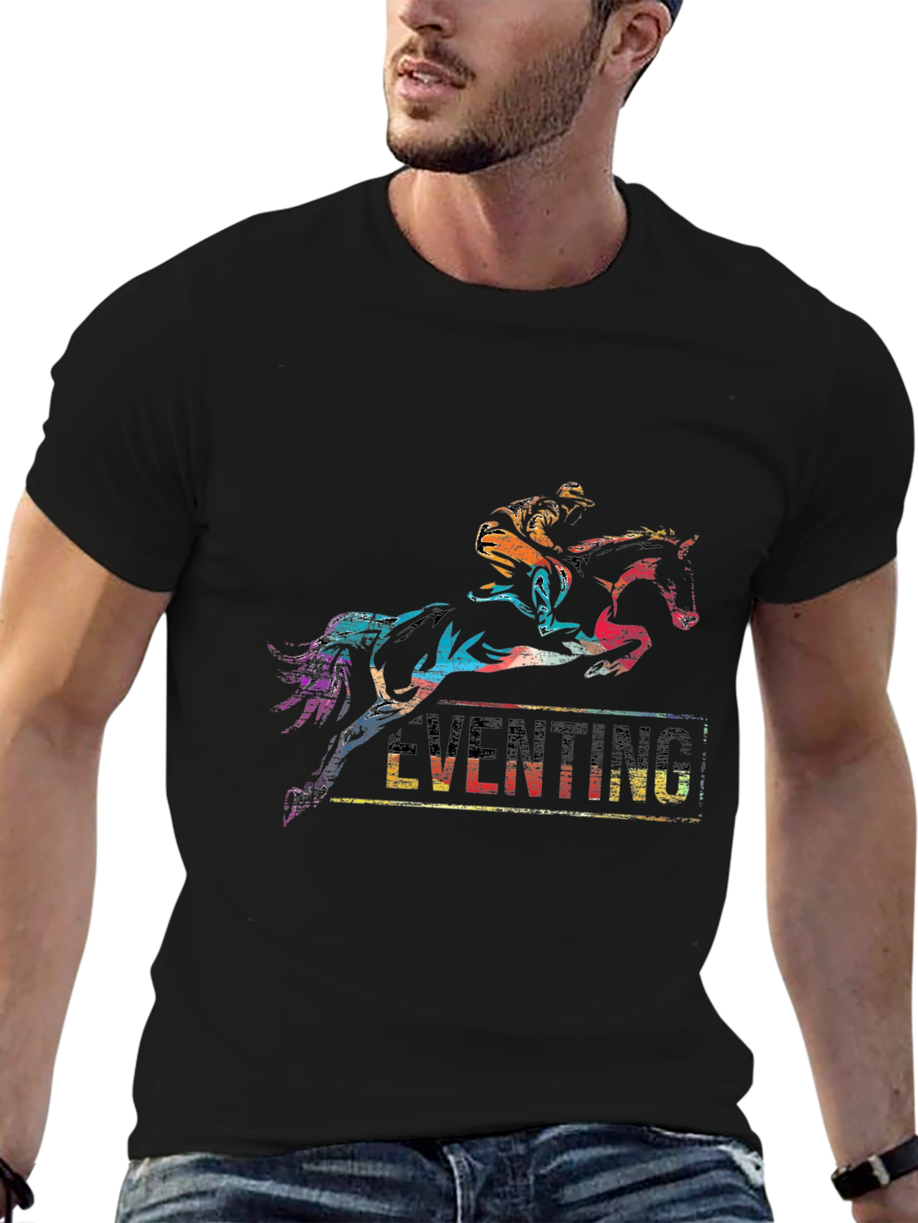 Eventing Horse Rider Graphic Tee