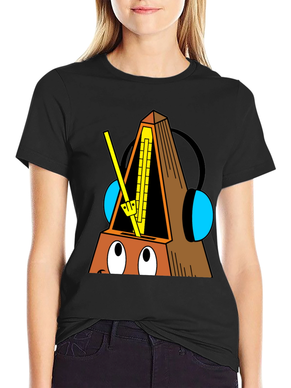Musical Metronome Cartoon T-Shirt