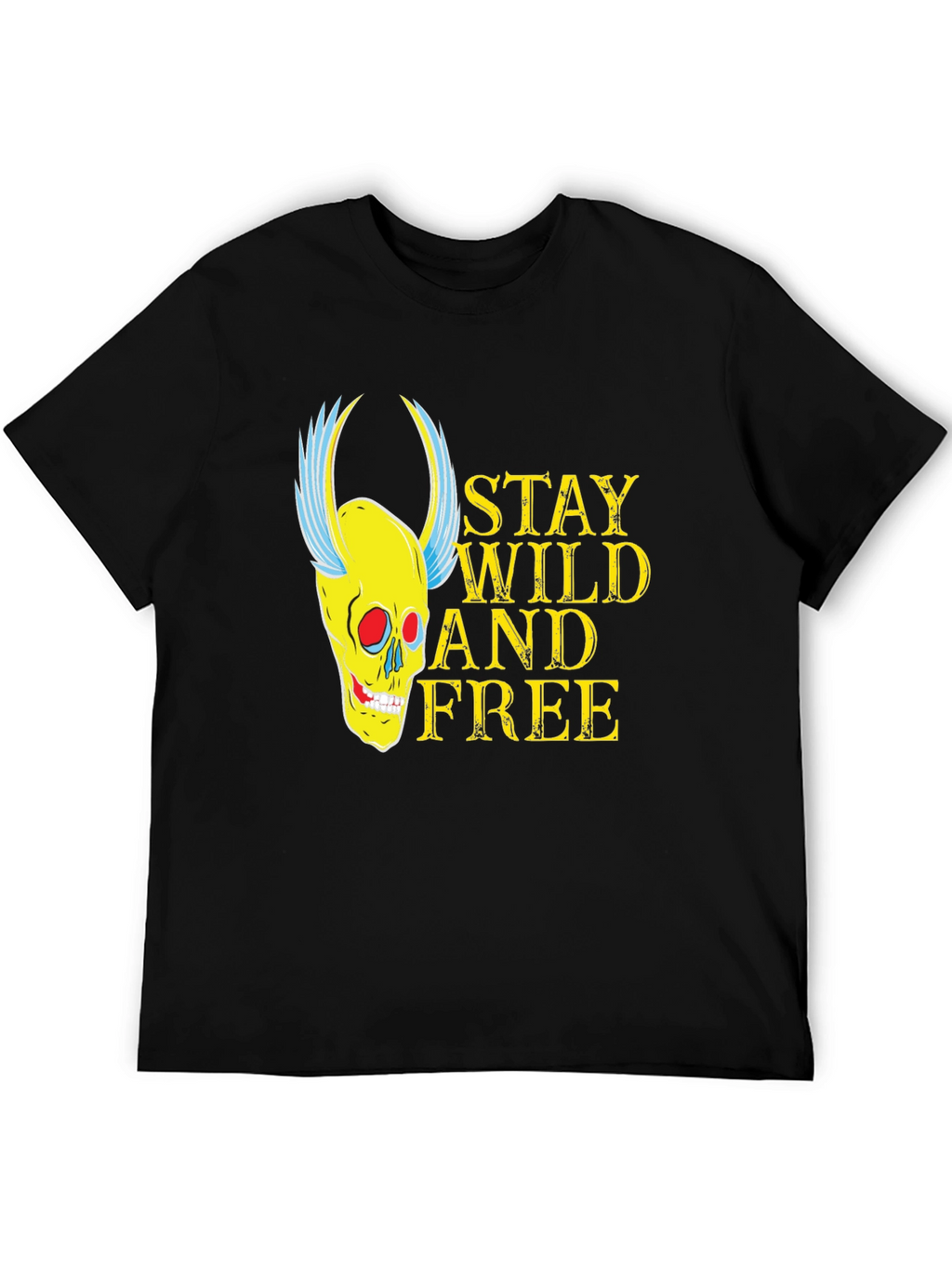 Stay Wild and Free Graphic T-Shirt