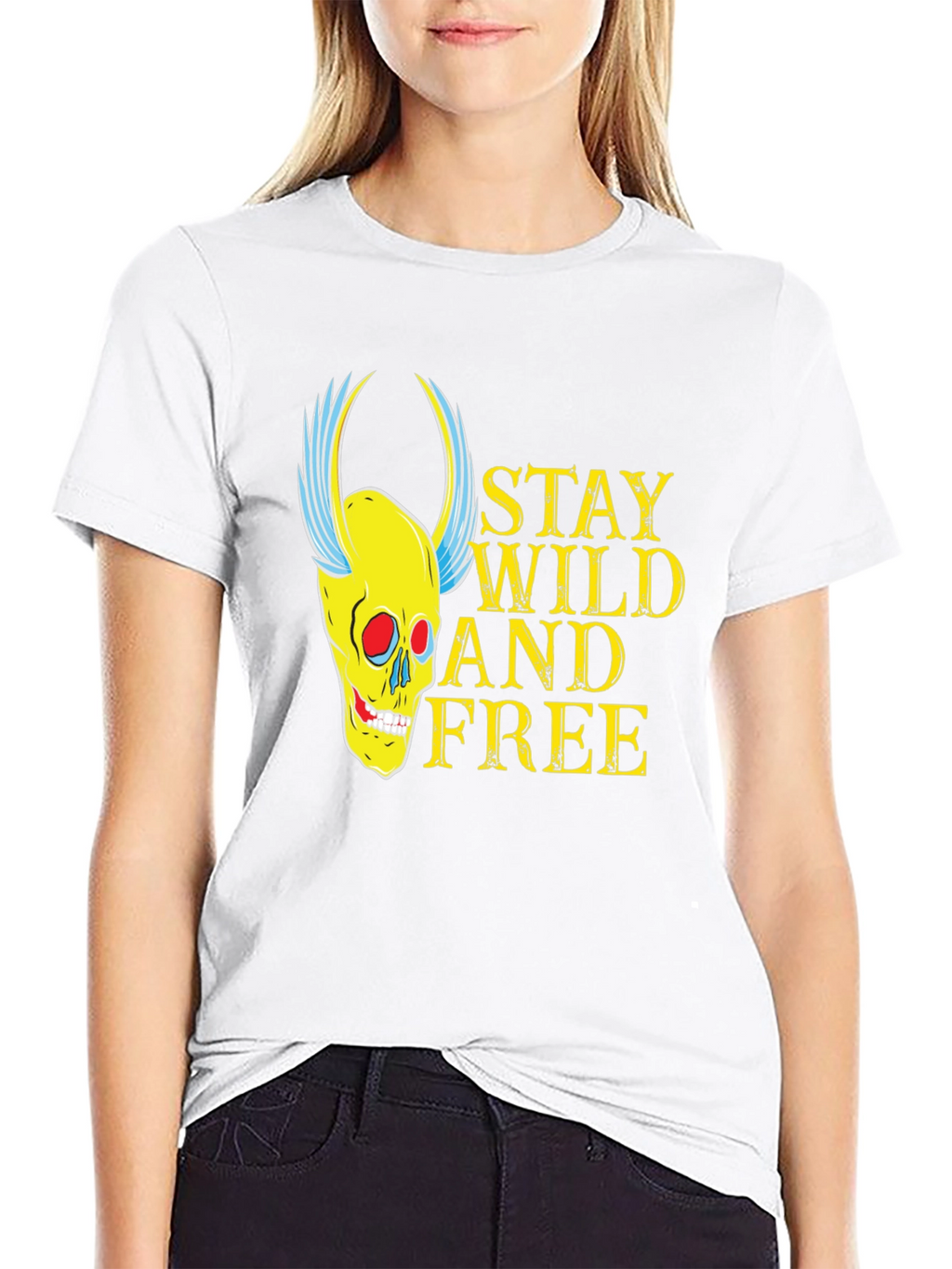 Stay Wild and Free Graphic T-Shirt