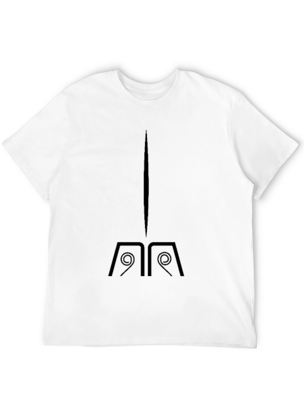 Stylish Black Graphic Tee - Unique Earthbender Design