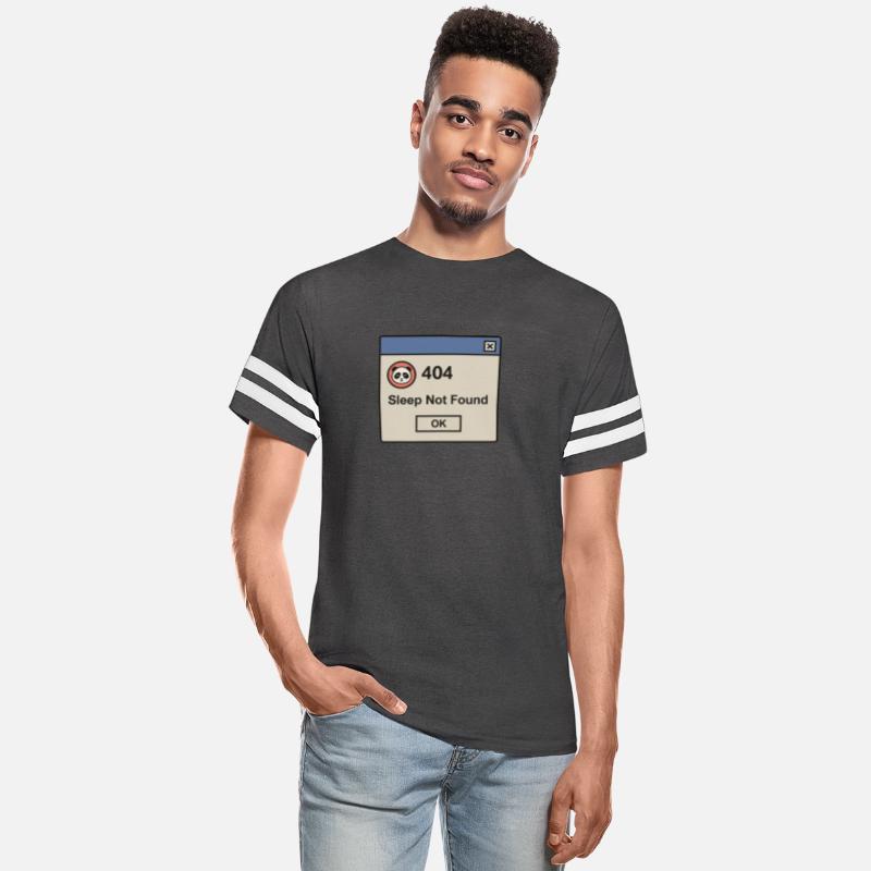 404: Sleep Not Found – Funny Tech Insomnia Tee