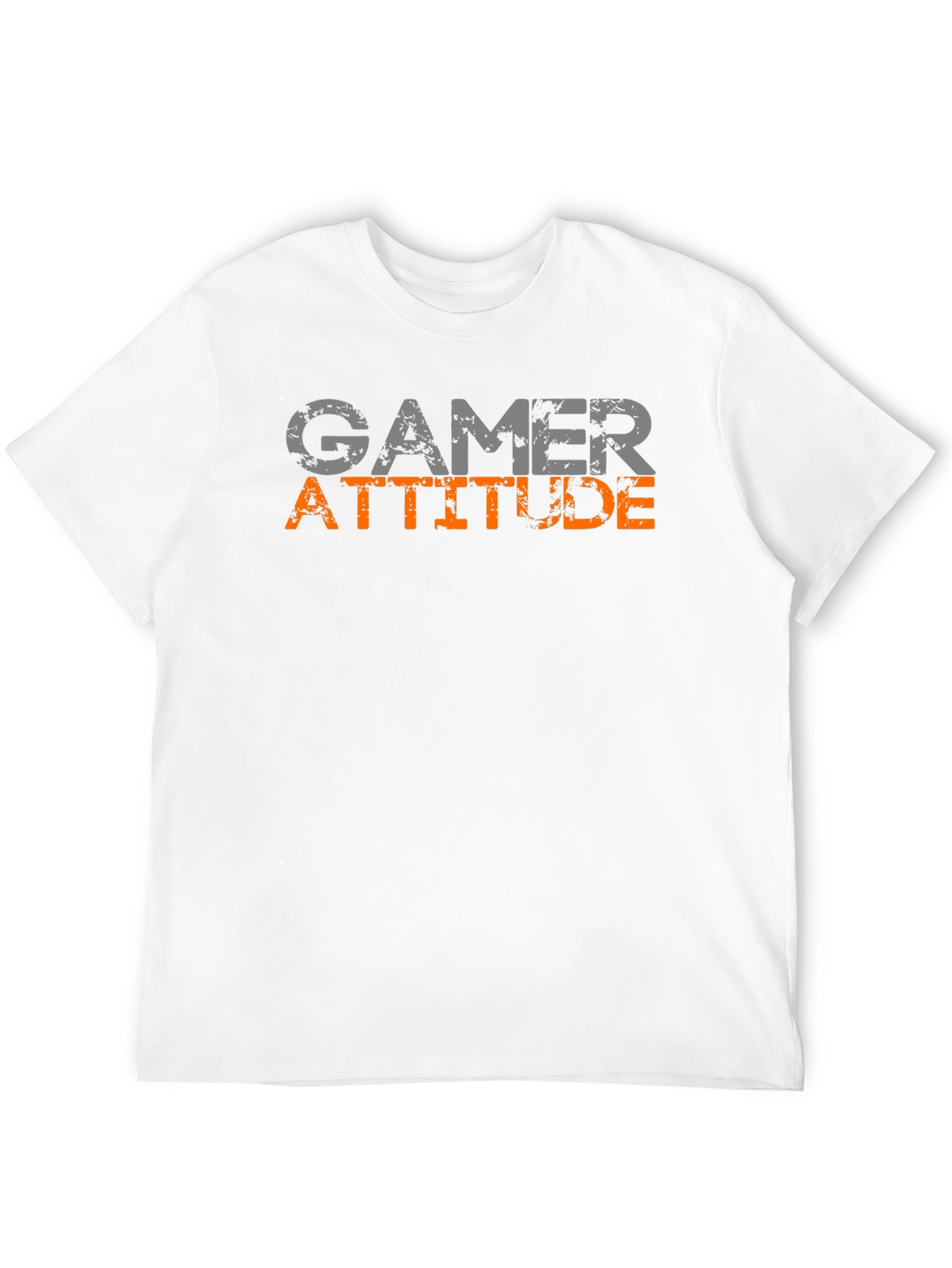 Gamer Attitude Graphic Tee - Black