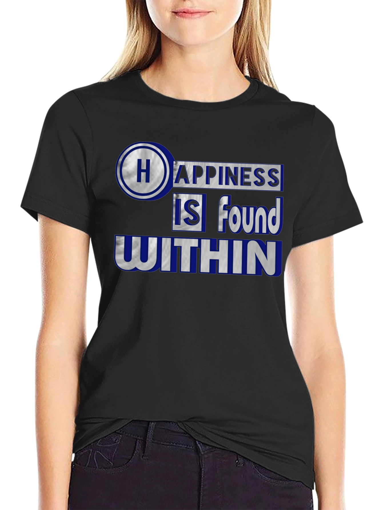 Happiness Found Within Graphic Tee