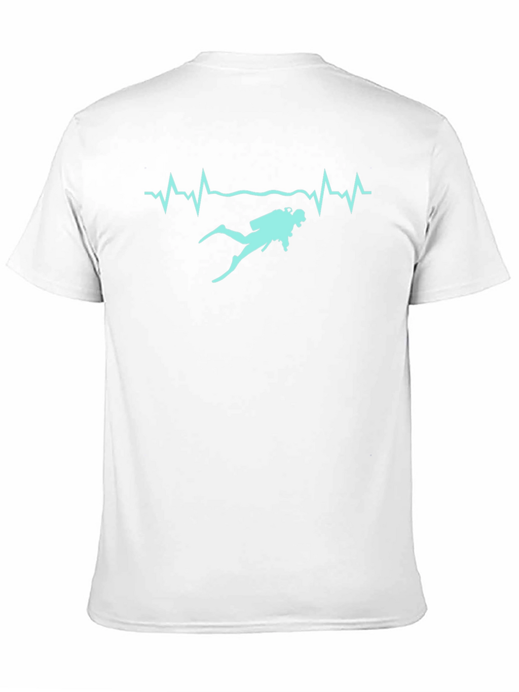 Diver Heartbeat Graphic T-Shirt