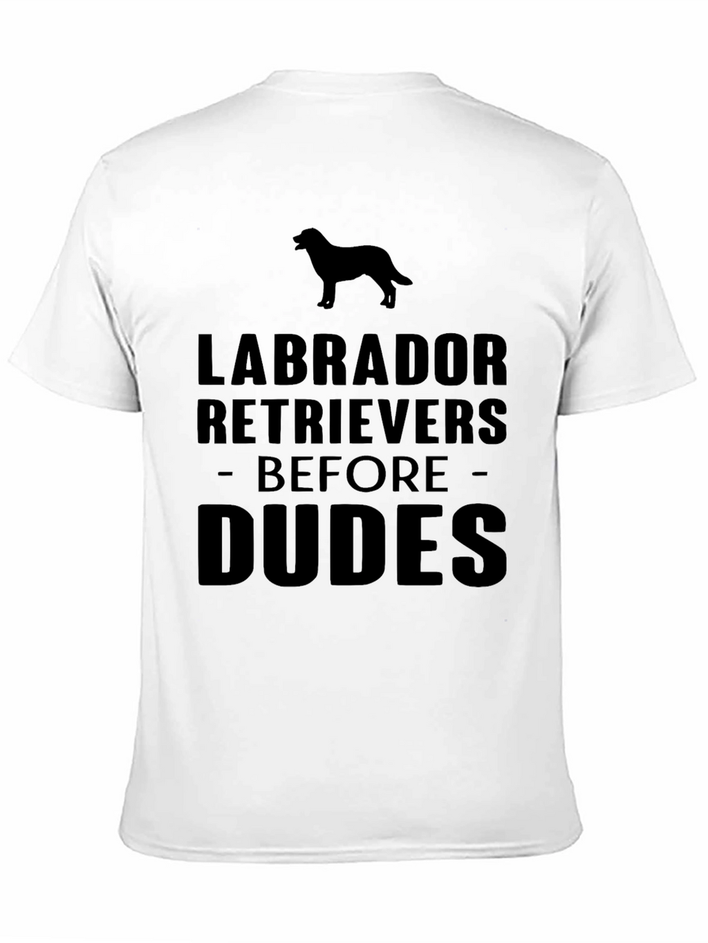 Labrador Retrievers Before Dudes Graphic Tee