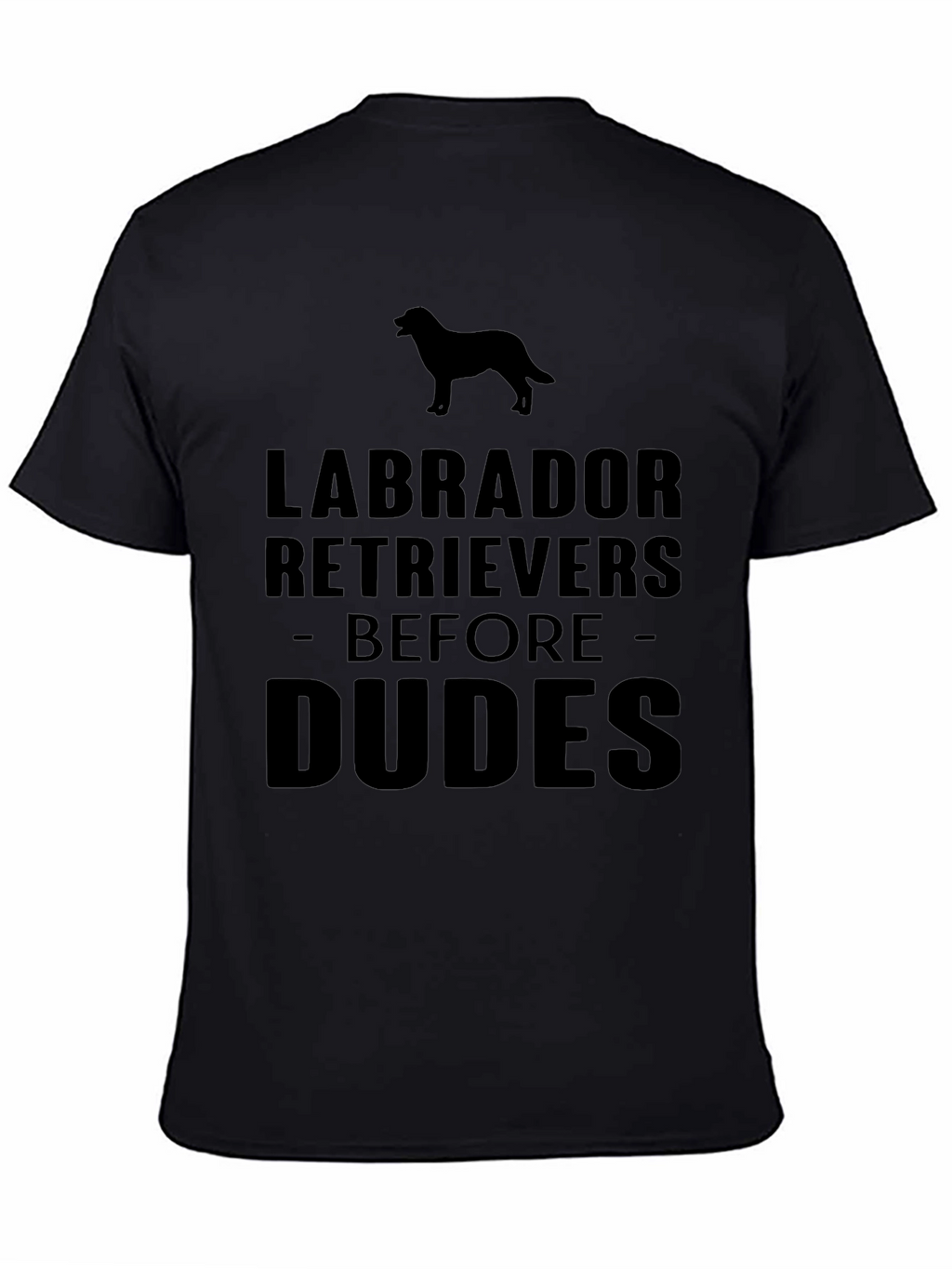 Labrador Retrievers Before Dudes Graphic Tee