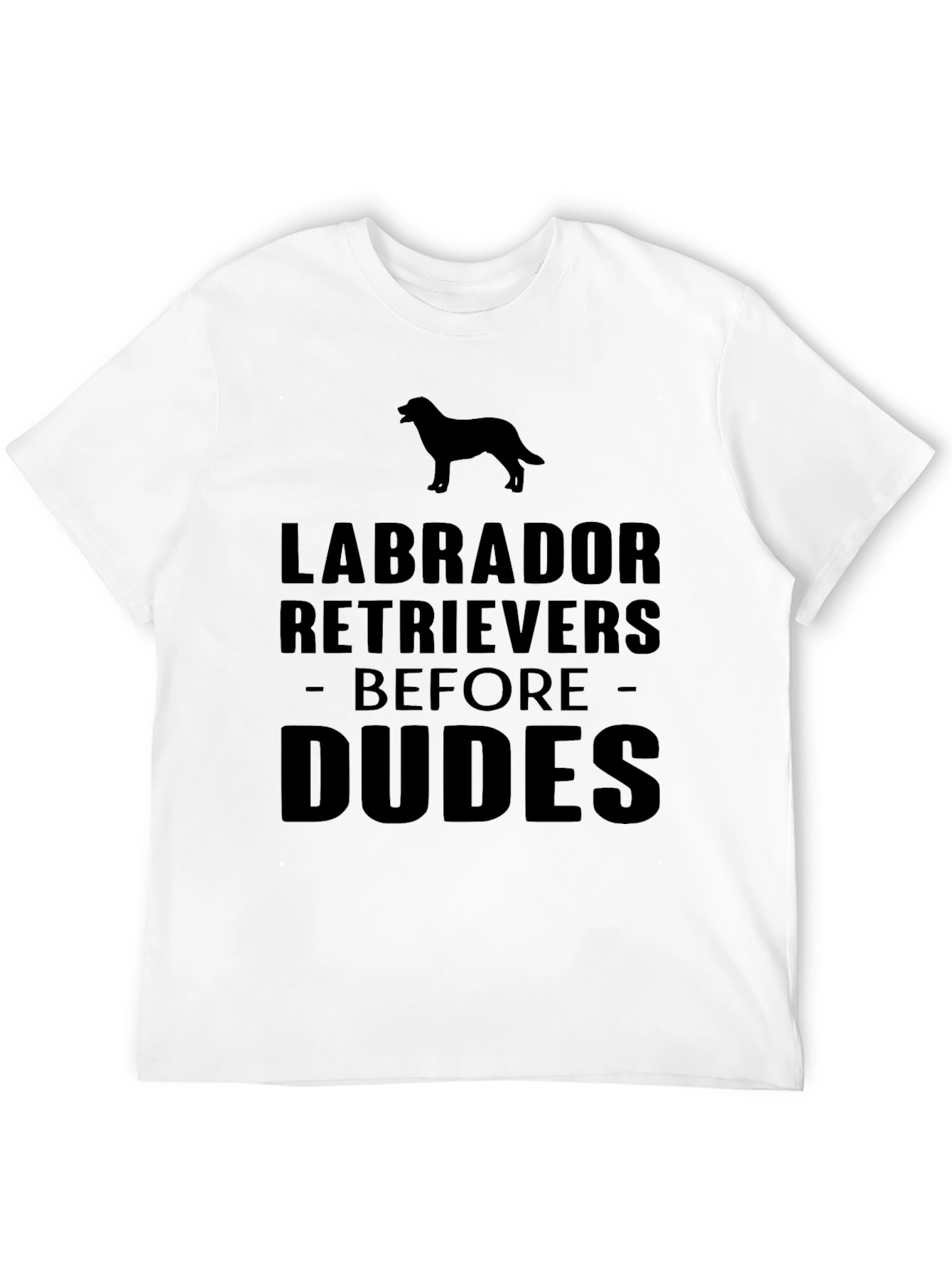 Labrador Retrievers Before Dudes Graphic Tee