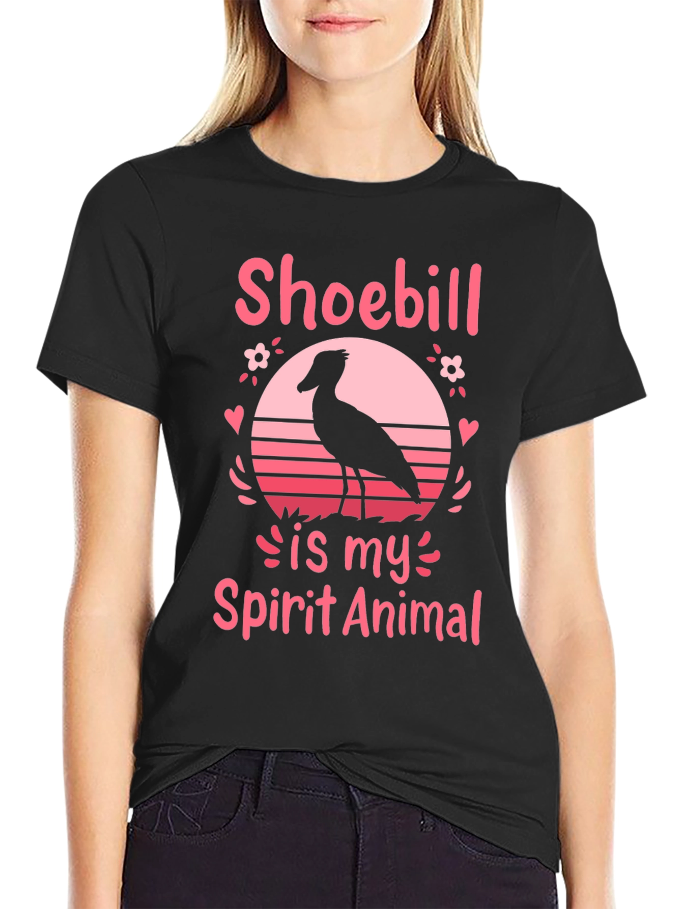 Shoebill Spirit Animal Graphic Tee