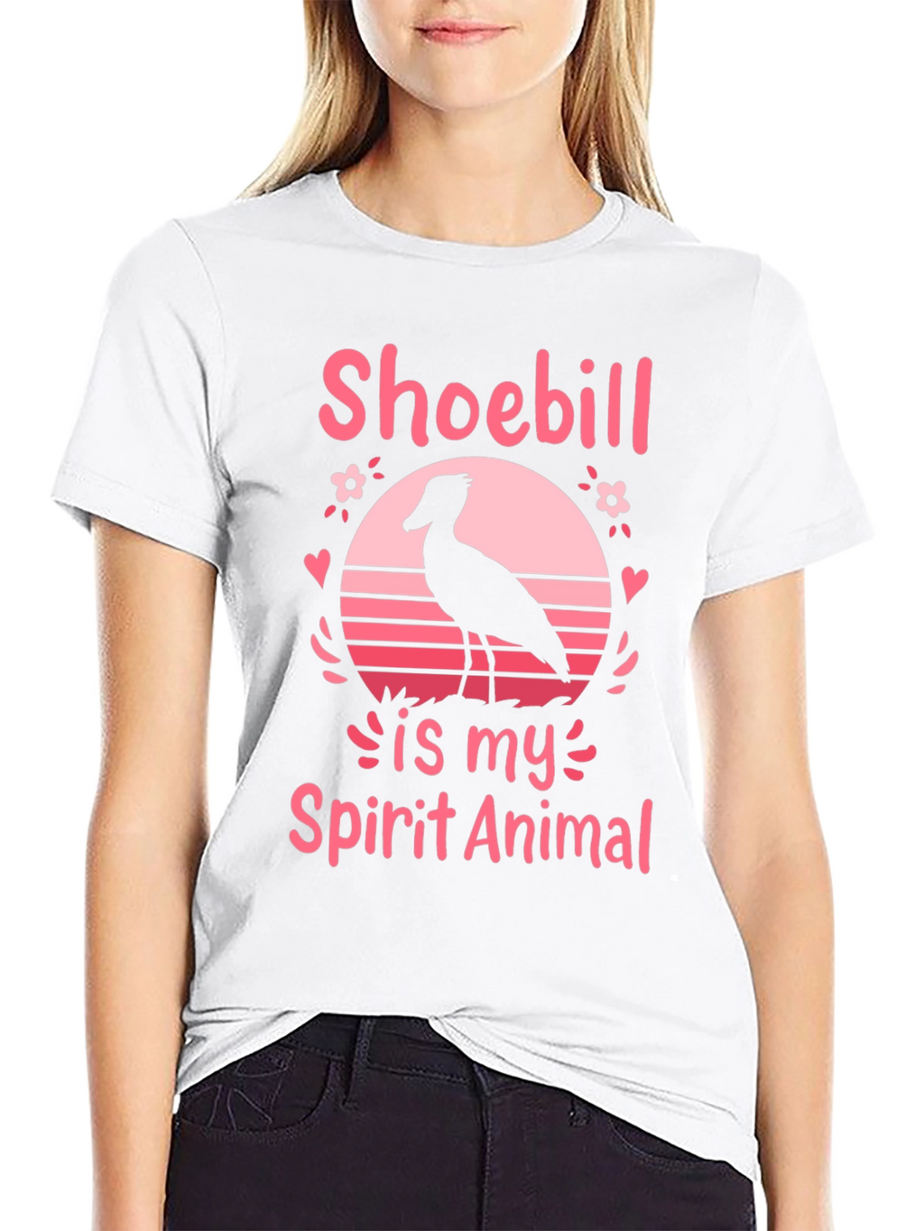 Shoebill Spirit Animal Graphic Tee
