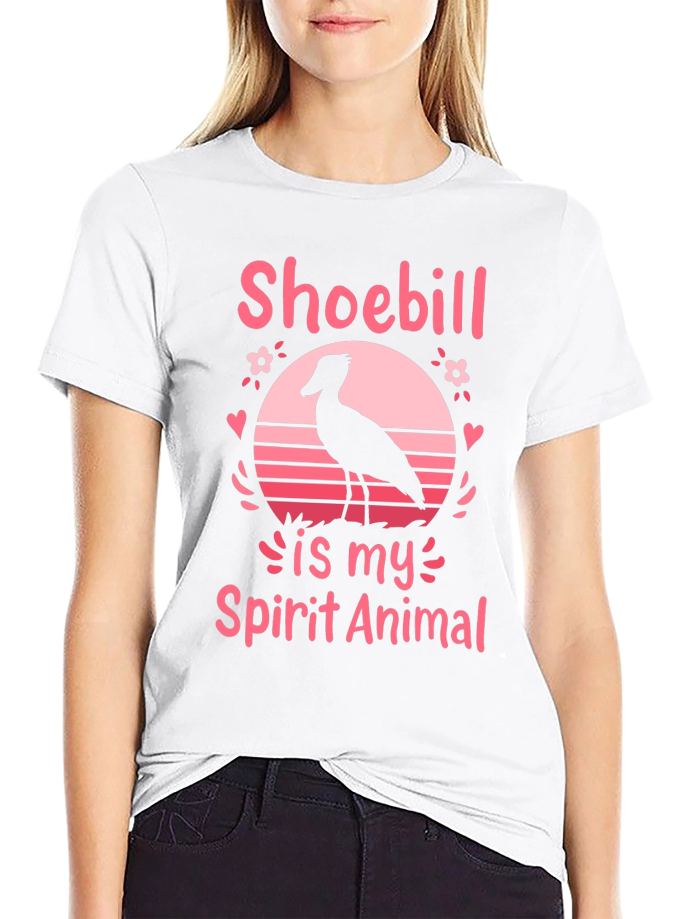 Shoebill Spirit Animal Graphic Tee