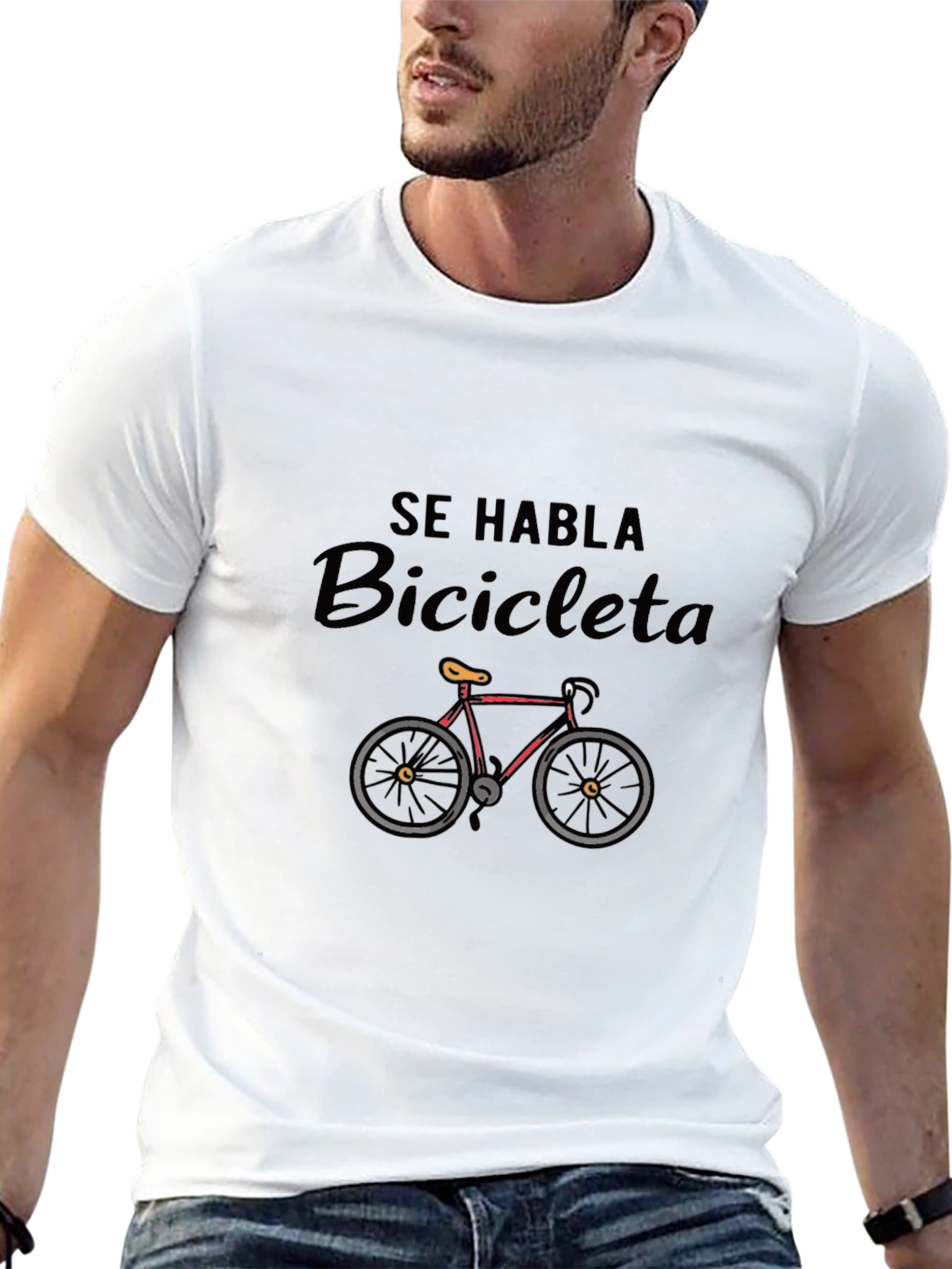Bicicleta T-Shirt - Se Habla Bicicleta Graphic Tee