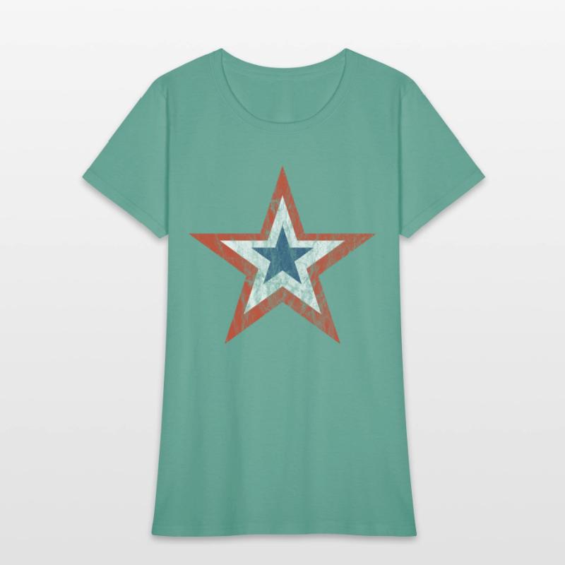 4th july Stars and Stripes Star vintage