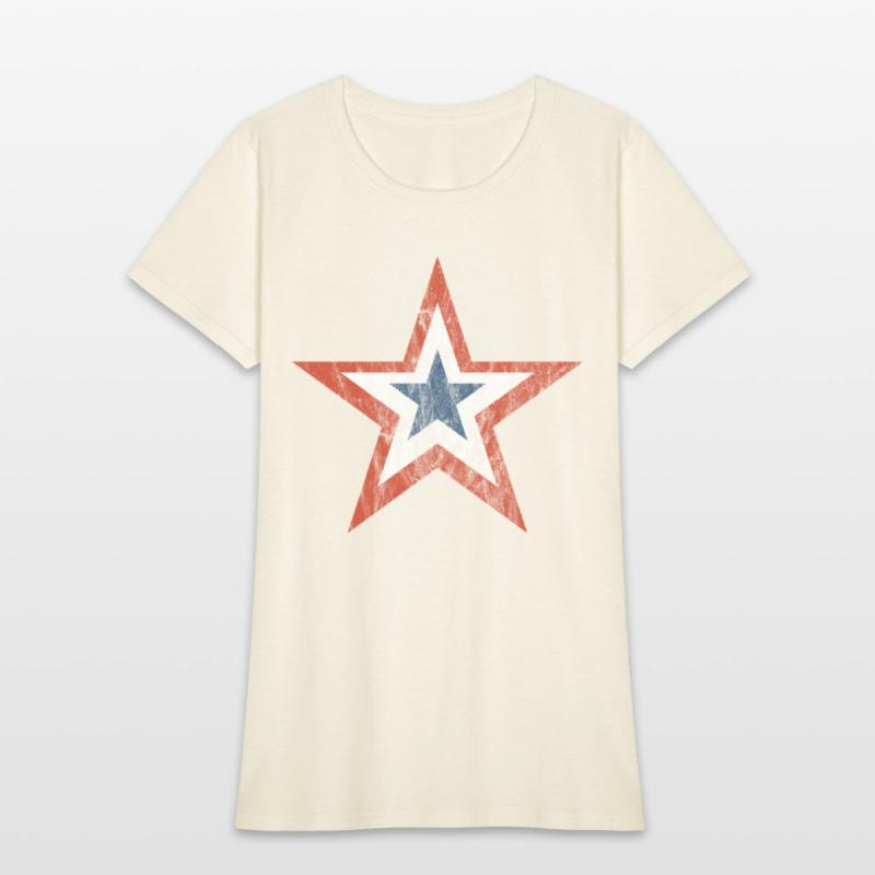 4th july Stars and Stripes Star vintage
