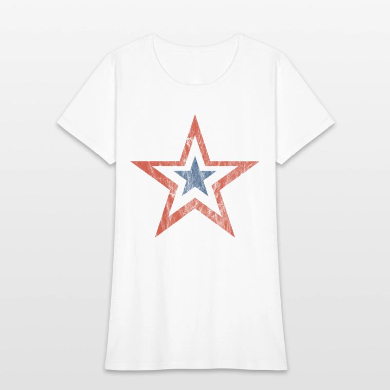 4th july Stars and Stripes Star vintage