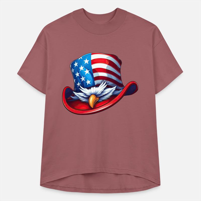 4th Of July eagle flag hat