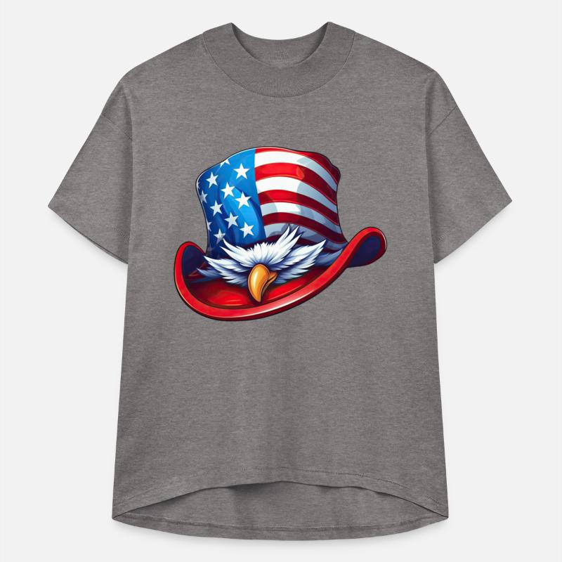 4th Of July eagle flag hat
