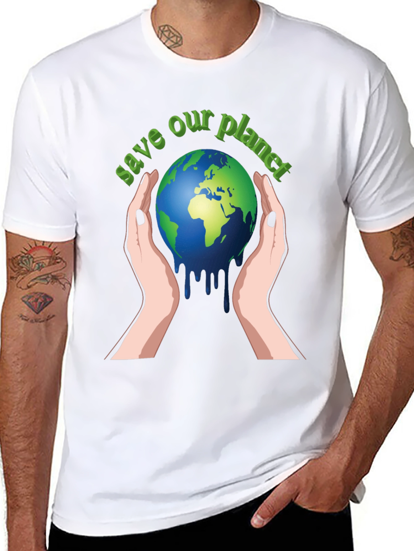 Save Our Planet Graphic Tee - Eco-Friendly T-Shirt