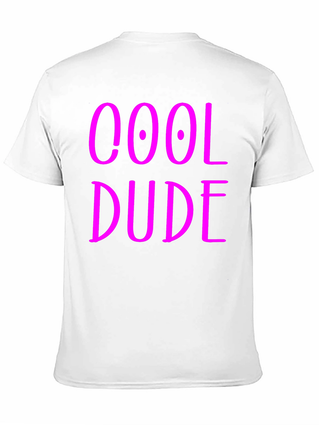 Cool Dude Graphic Tee - Black Cotton Blend T-Shirt