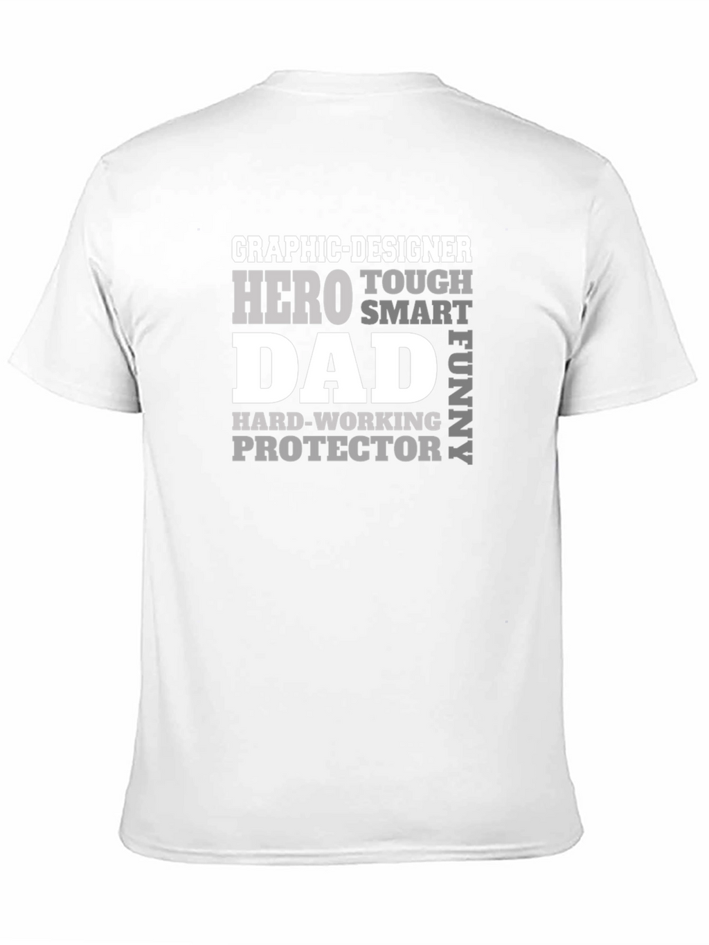 Graphic Designer Dad T-Shirt - Hero Protector Funny