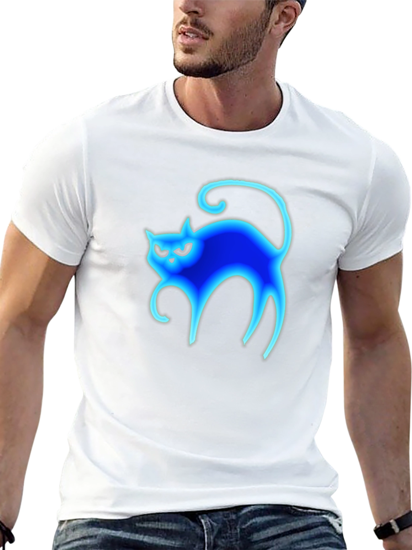Cool Cat Graphic Tee