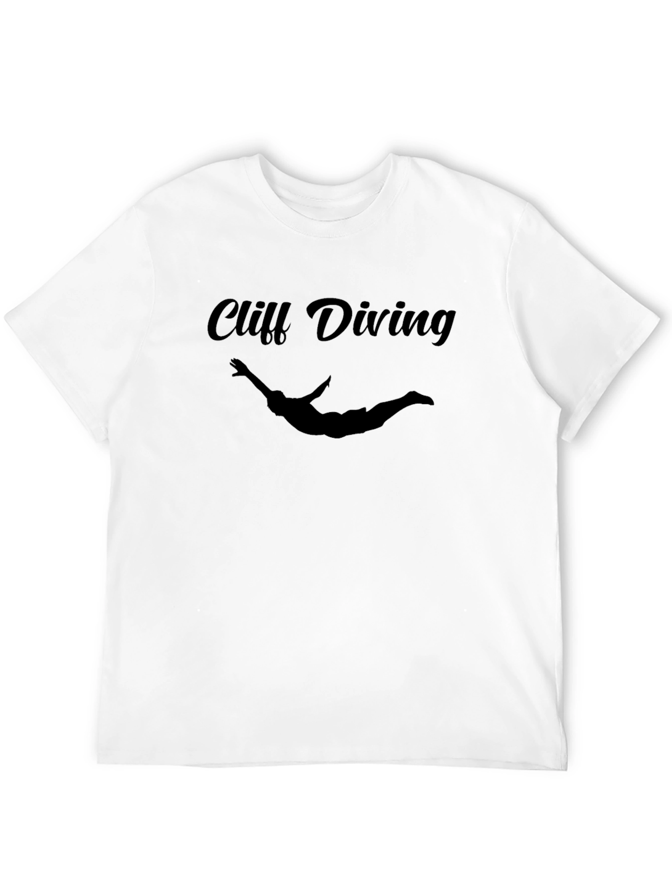 Cliff Diving Graphic Tee - Cool Sport T-Shirt