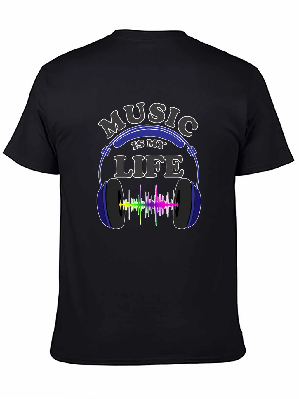 Music is My Life Graphic T-Shirt